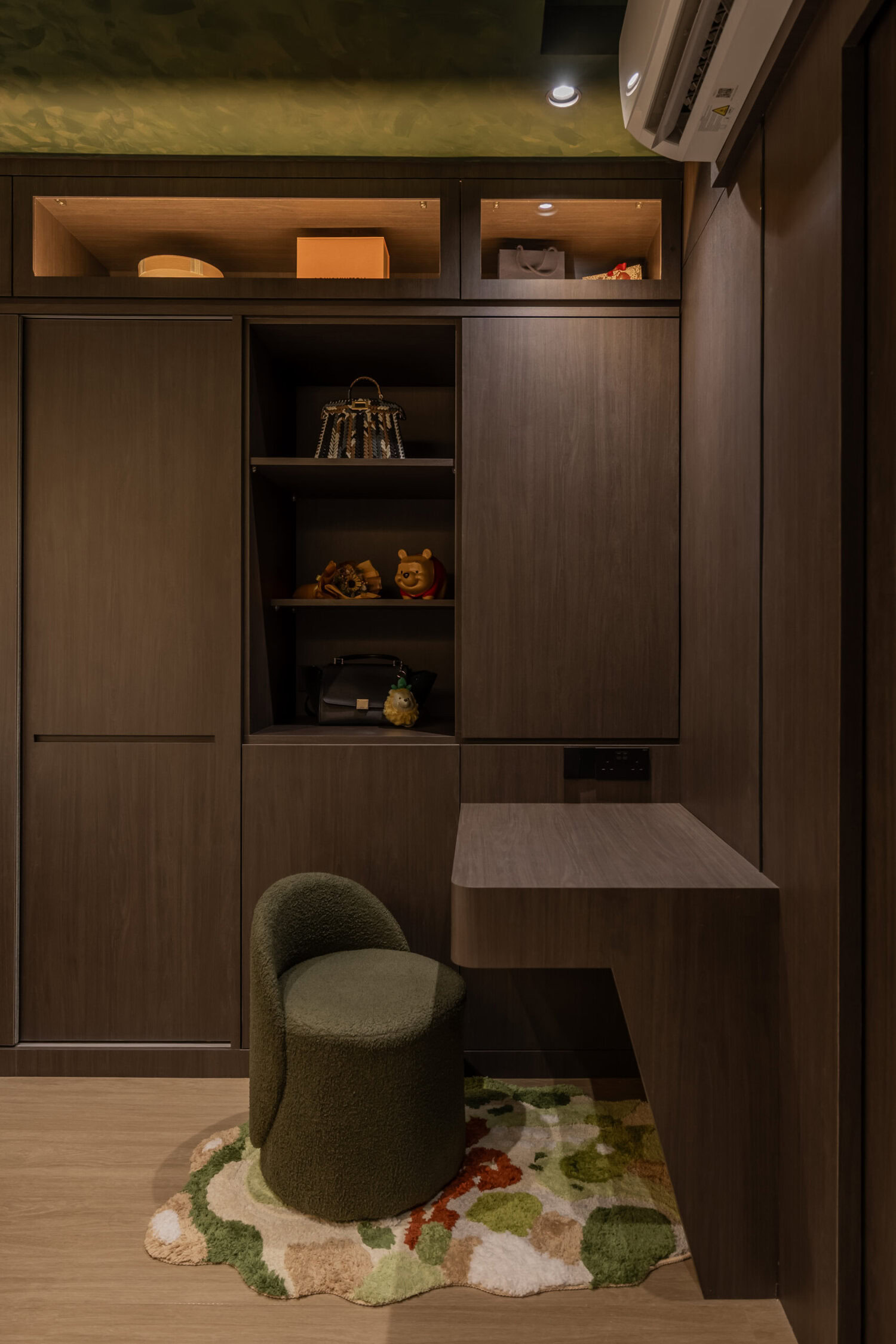 Whispers of Wood & Green interior — view 2
